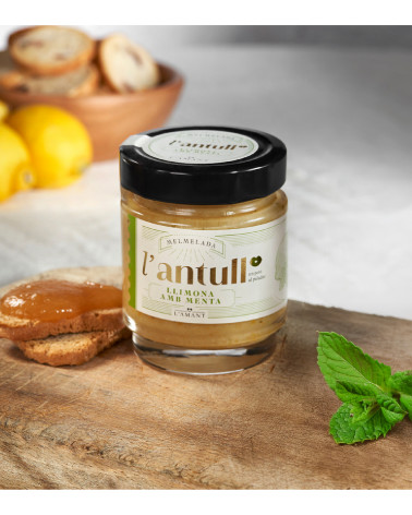Melmelada de llimona amb menta l'Antull