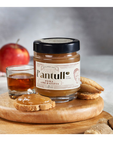 Melmelada de poma amb ratafia l'Antull
