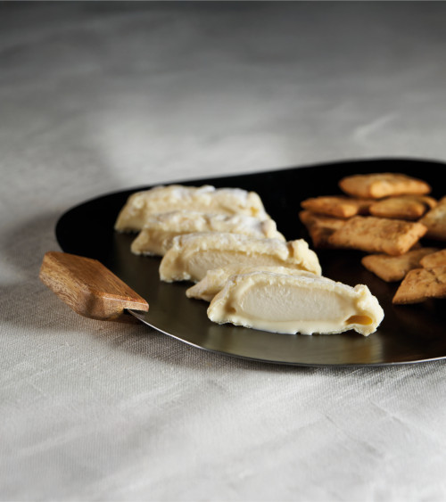 Queso Rocafresa de pasta blanda con leche cruda de vaca de l'Aubreda