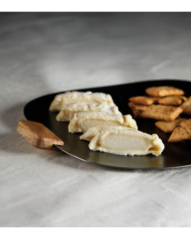 Queso Rocafresa de pasta blanda con leche cruda de vaca de l'Aubreda